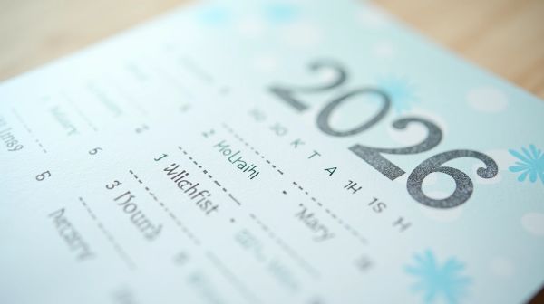 Jours fériés : dates importantes et week-ends prolongés en 2026